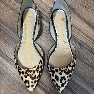 Sam Edelman Leopard Print Flats